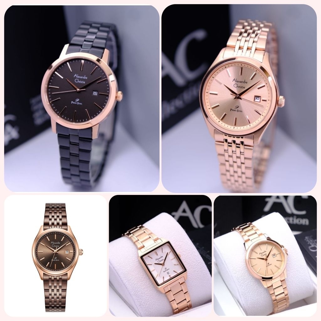 Alexandre Christie jam tangan wanita Ac 1018 / Ac  1007 Ac 1008 Ac 1030  Ac 1027 / Ac 1034 /Ac 1011 