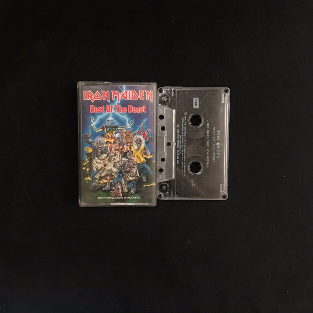 Kaset Iron Maiden - Best of The Beast