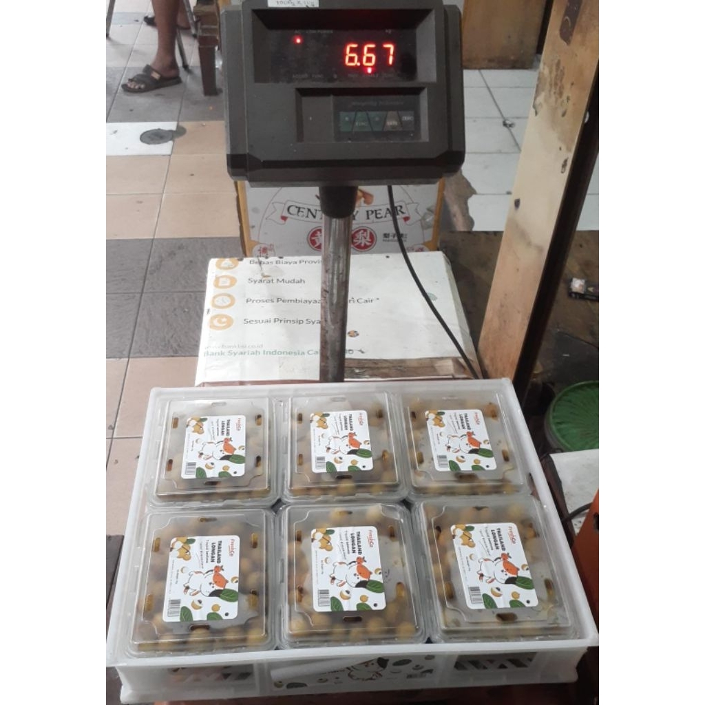Indukbuah Buah Lengkeng Kelengkeng Pack Manis 1 Krat isi 6 Pack
