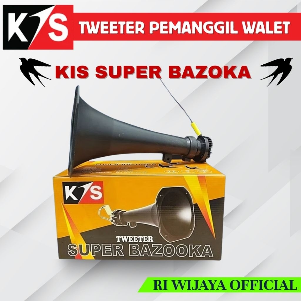 TWEETER SUPER BAZOKA KIS / SPEAKER PEMANGGIL BURUNG WALET / TWITTER PAMANGGIL BURUNG WALET