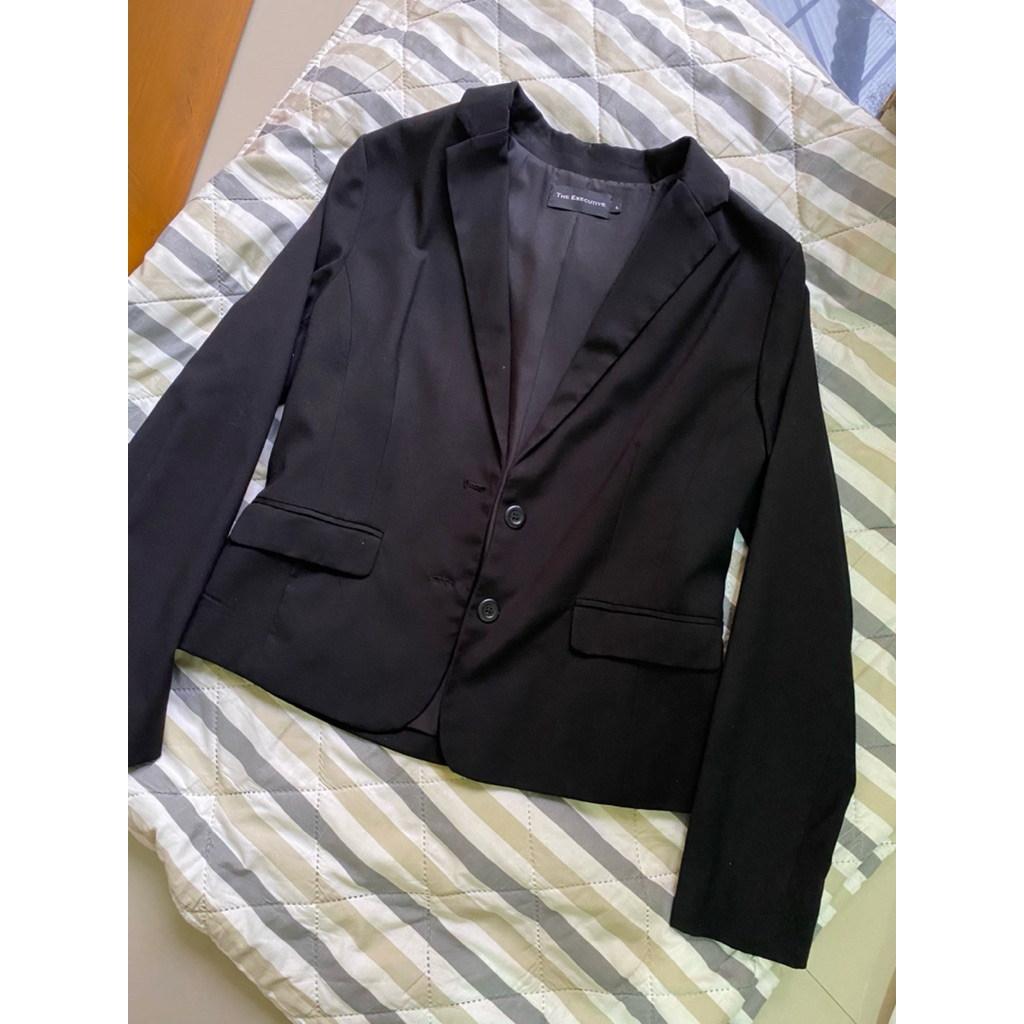 Jas hitam formal hitam (the executive)