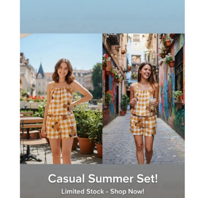 SET DASTER TANKTOP