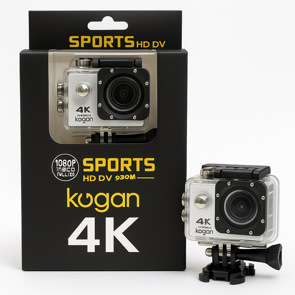 KOGAN Action Camera WIFI Dapat Dikoneksikan HP Action Cam Wifi Kogan 4K Waterproof 30m MicroSD