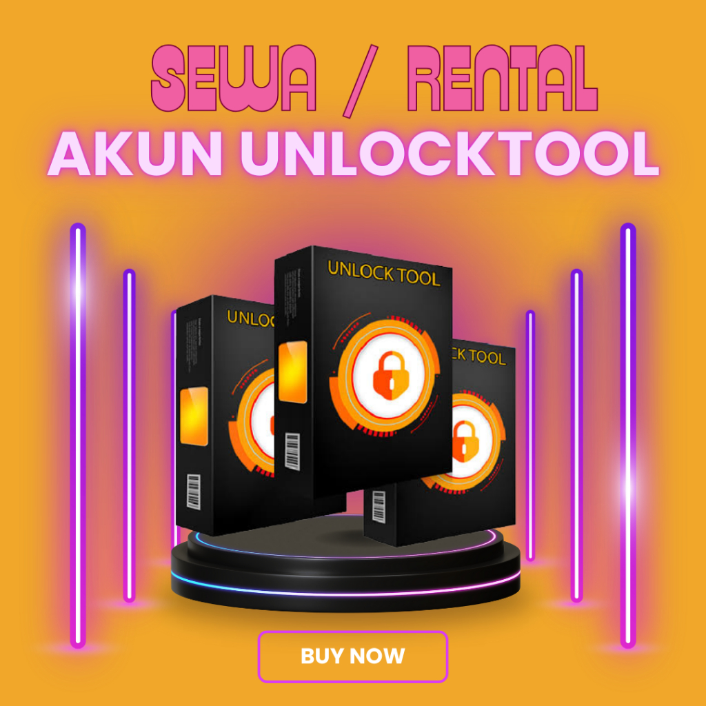 Sewa Akun Unlock Tool / Sewa Ut / Sewa Akun UnlockTool Garansi Harga Termurah 24 Aktif