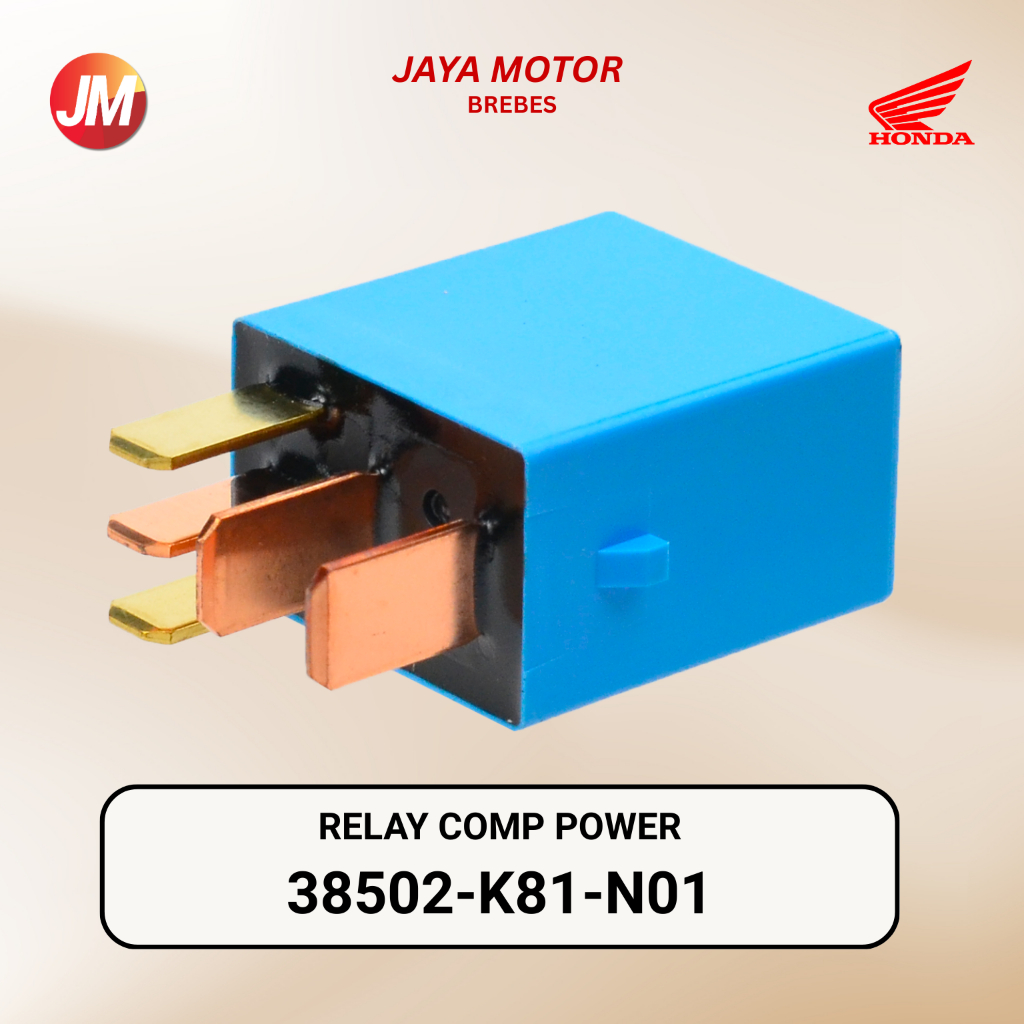 38502K81N01 Relay Comp Power - Honda BeAT, SCoopy, Genio, CBR 150R 38502-K81-N01