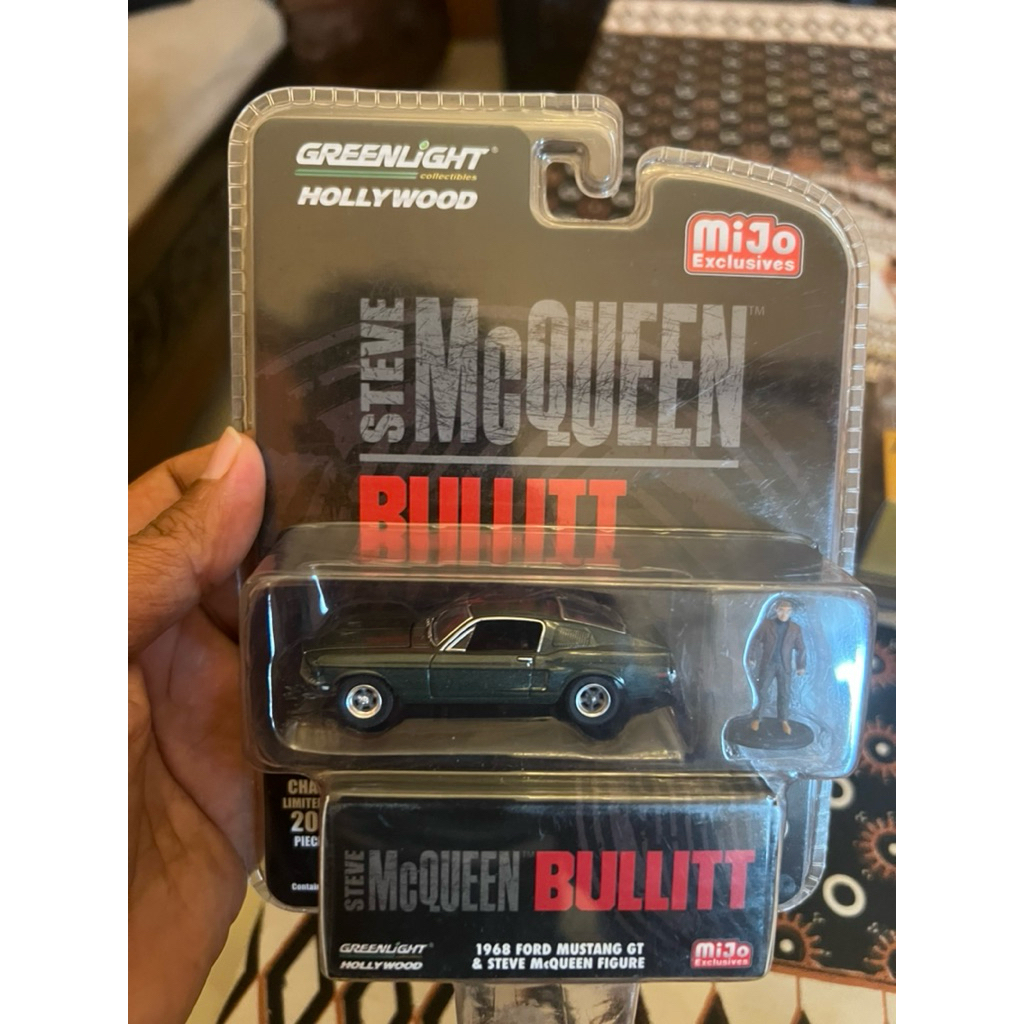 diecast Greenlight Hollywood edisi "Steve McQueen Bullitt