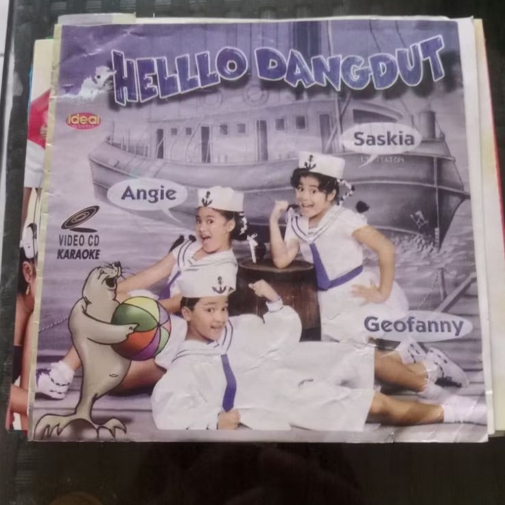 VCD Original Music Hello Dangdut Feat Angie,Saskia dan Geofanny