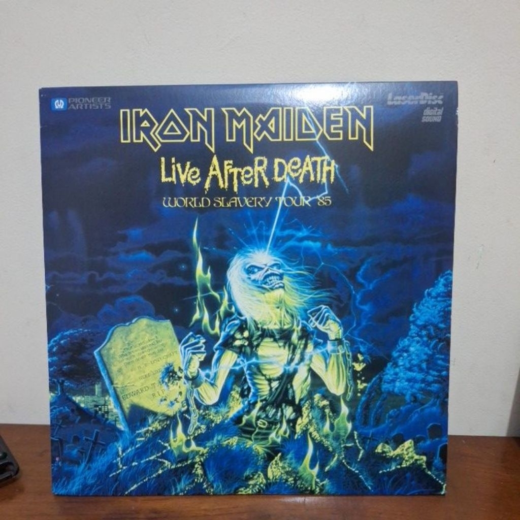 laser disc , IRON MAIDEN , "live after death"