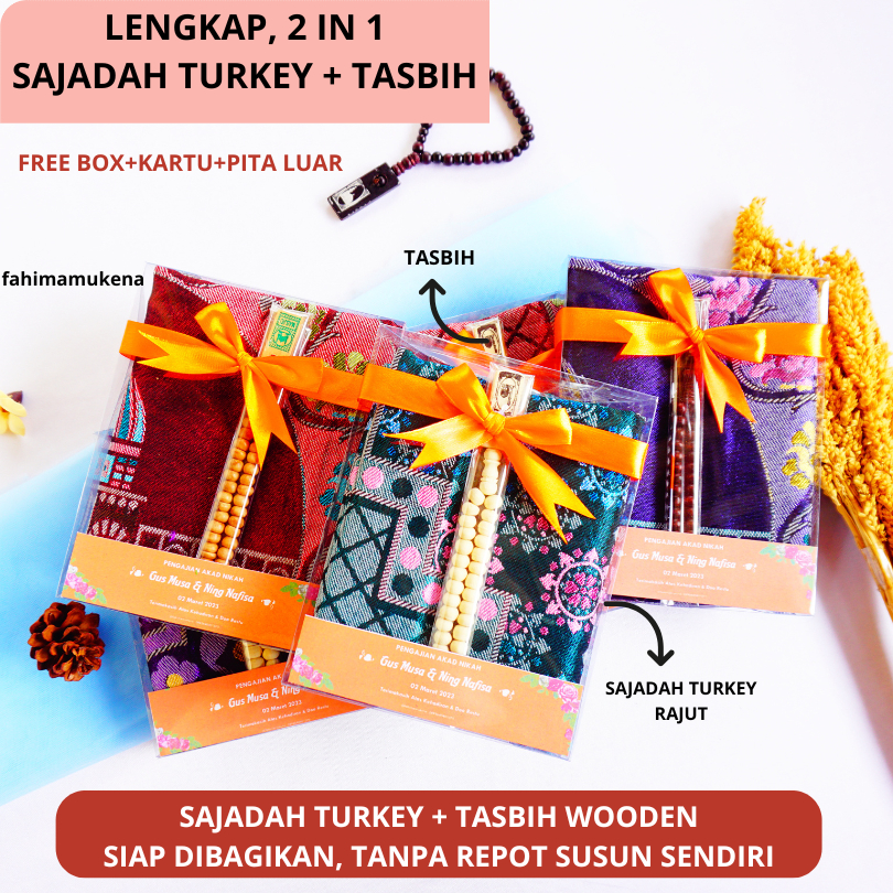 GROSIR SOUVENIR UMROH HAJI PERNIKAHAN PENGAJIAN TAHLIL 1000HARI 40 HARI 100 HARI ORANG MENINGGAL -Sa