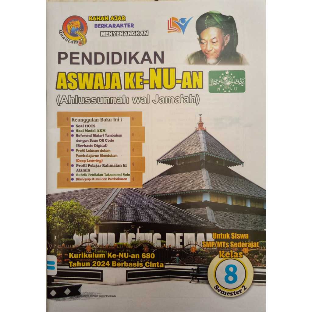 Buku Lks Aswaja Ke-NU-an Semester 2 SMP/MTs Kelas 8