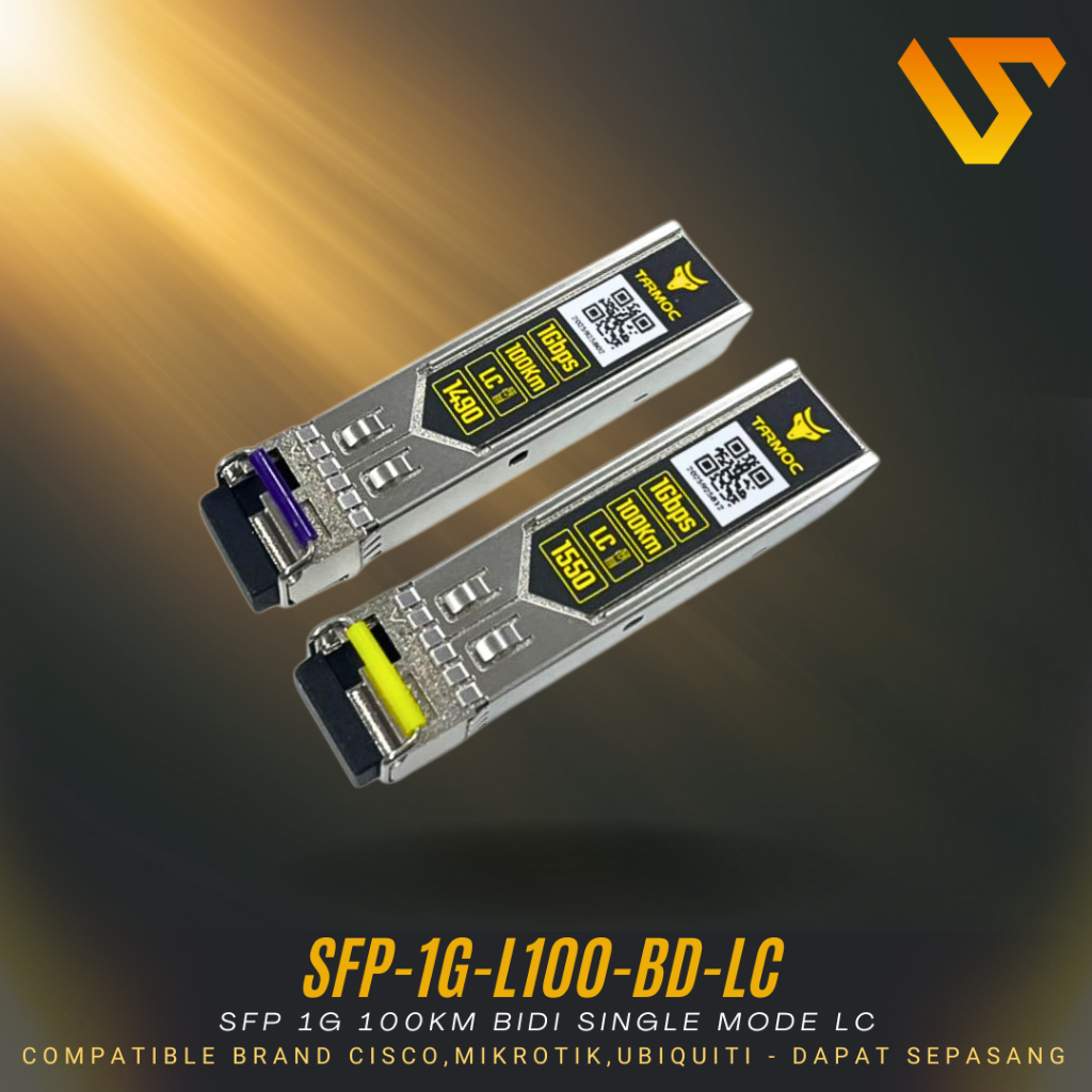 Tarmoc SFP-1G-L100-BD-LC |SFP 1G BIDI 100KM LC SFP 1G 100KM Singlemode