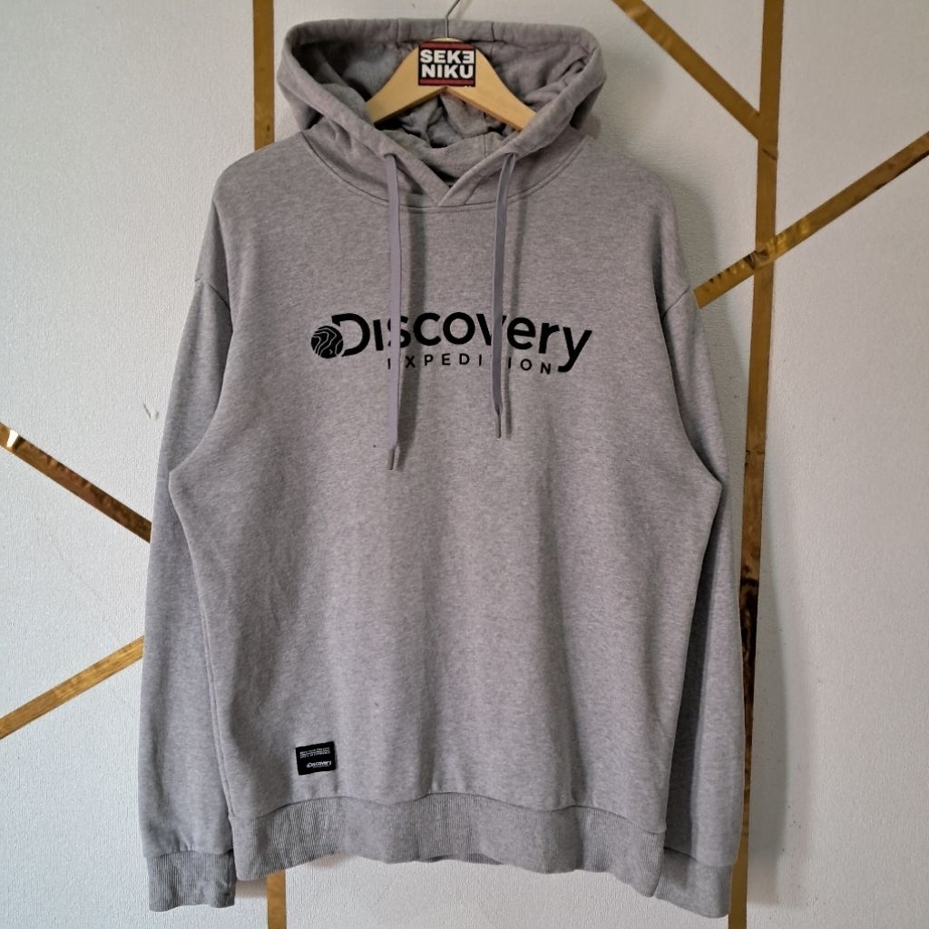 Hoodie DISCOVERY EXPEDITION Big logo bahan babyteri
