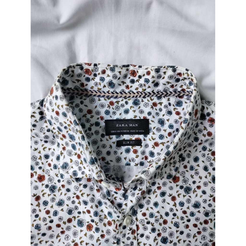 ZARA MAN FLORAL SHIRT