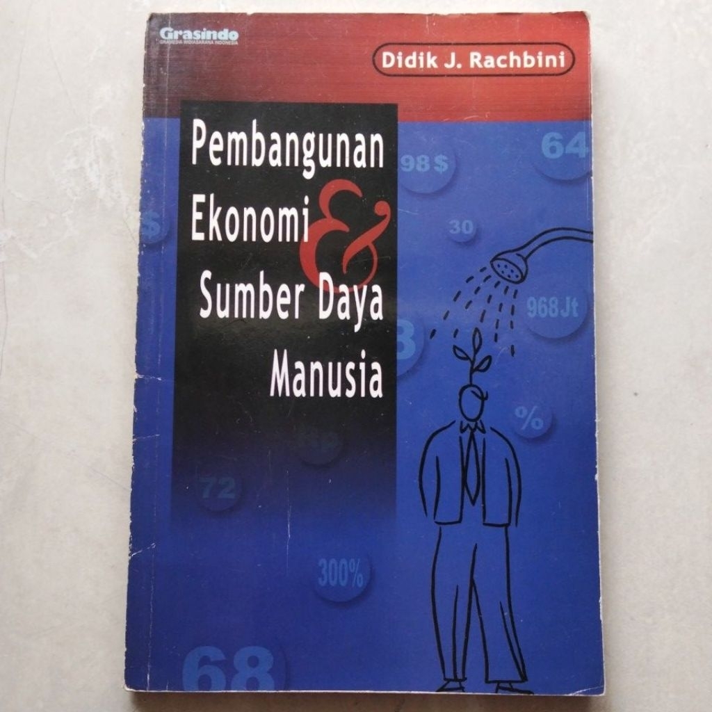Pembangunan Ekonomi & Sumber Daya Manusia ( ORI BEKAS ) #Didik Rachbini