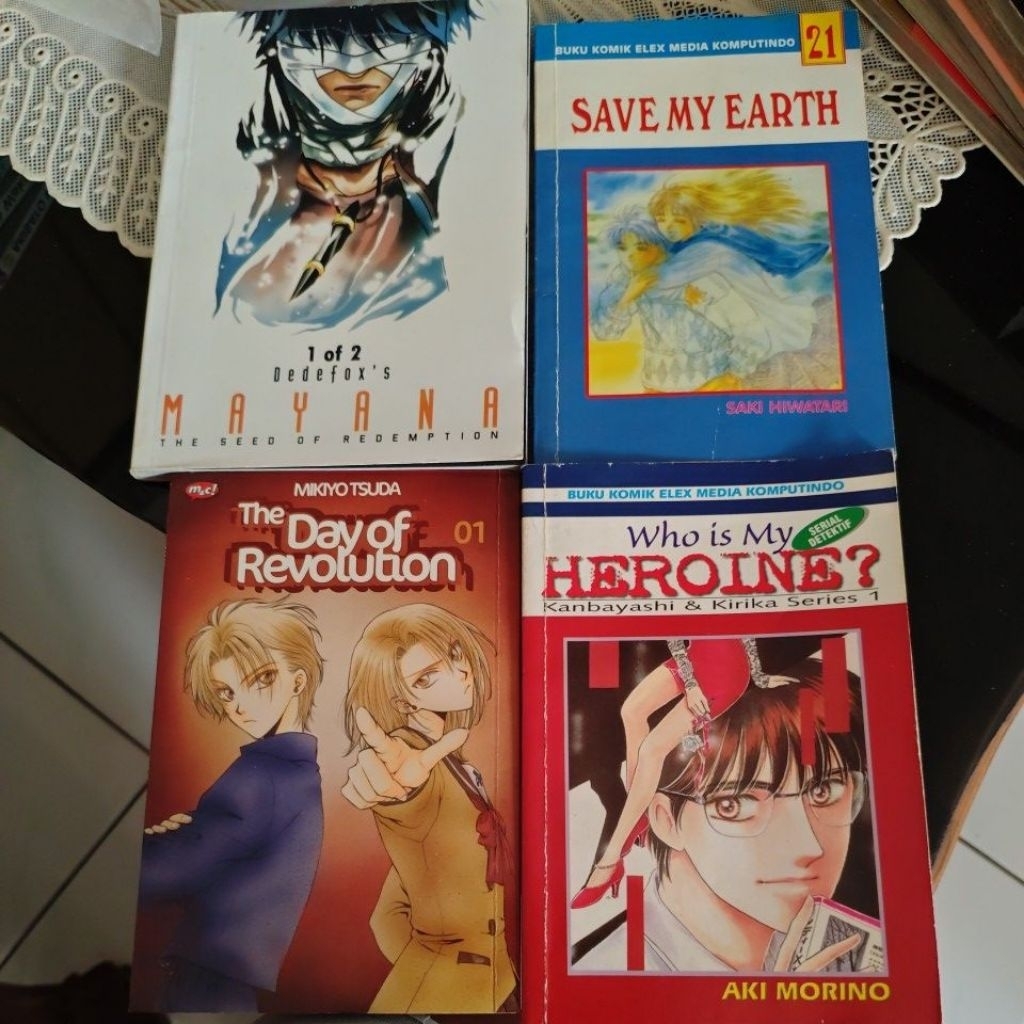 PRELOVED Komik Serial Save My Earth Who is My Heroine Kanbayashi Kirika Series The Day of Revolution