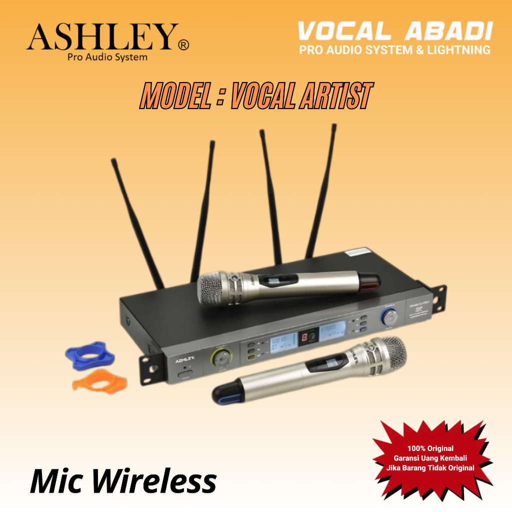 MIC WIRELESS ASHLEY VOCAL ARTIST