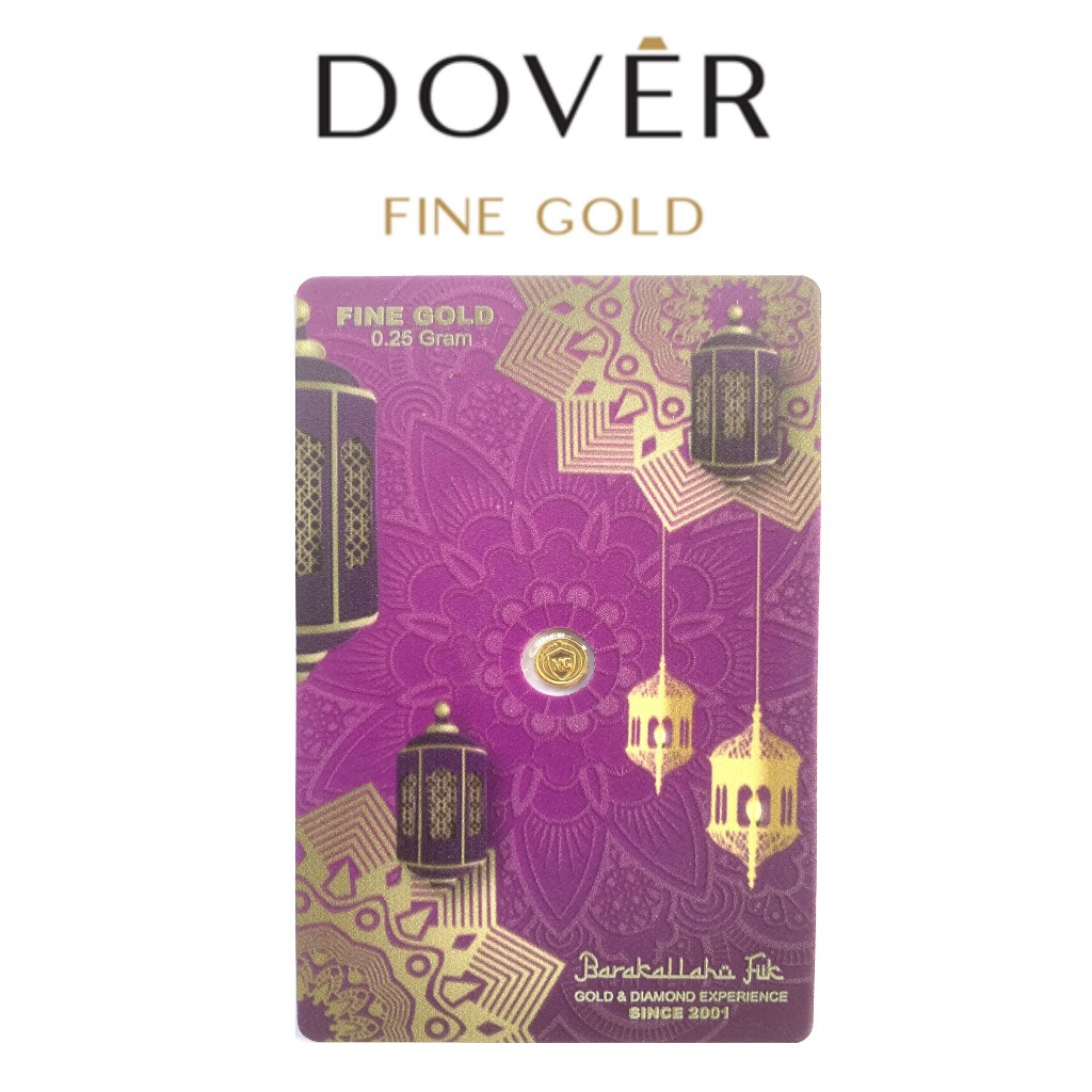Logam Mulia Emas MiniGold Mini Gold 0.25 gram Gift Series