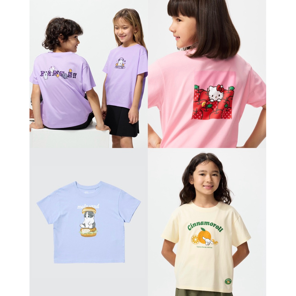 SALE Kaos Anak Sanrio Mofusand Chiikuwa UNIQLO JASTIP