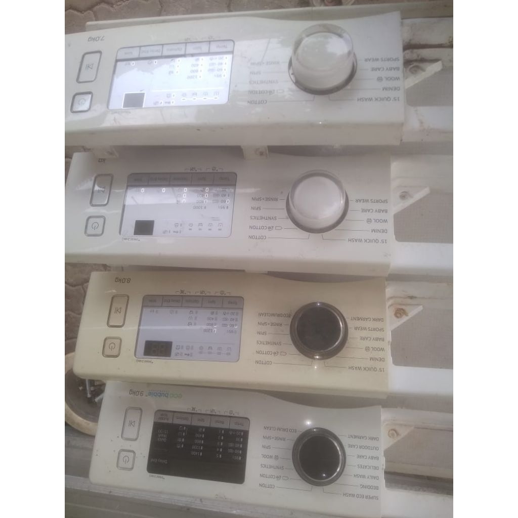 MODUL PCB MESIN CUCI SAMSUNG//SET +VARIASI// PINTU DEPAN BUKAN //DORAEMON//