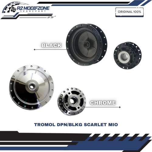 Tromol Set Depan Belakang Scarlet Racing Mio Mio Sporty