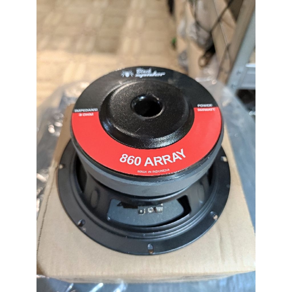 Speaker Black spider 8" 860 ARRAY/ speaker 8 inch bs 860 array