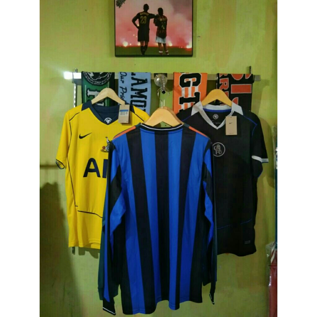 jersey long slaves inter milan 2009/10 go bnwt