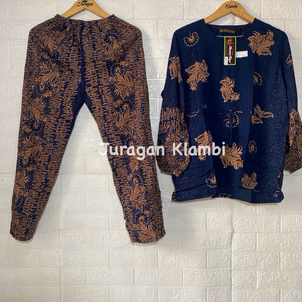 SETELAN CPLP JUMBO LD 130 KENCANA UNGU LABEL HITAM Busui Sleting Bumil