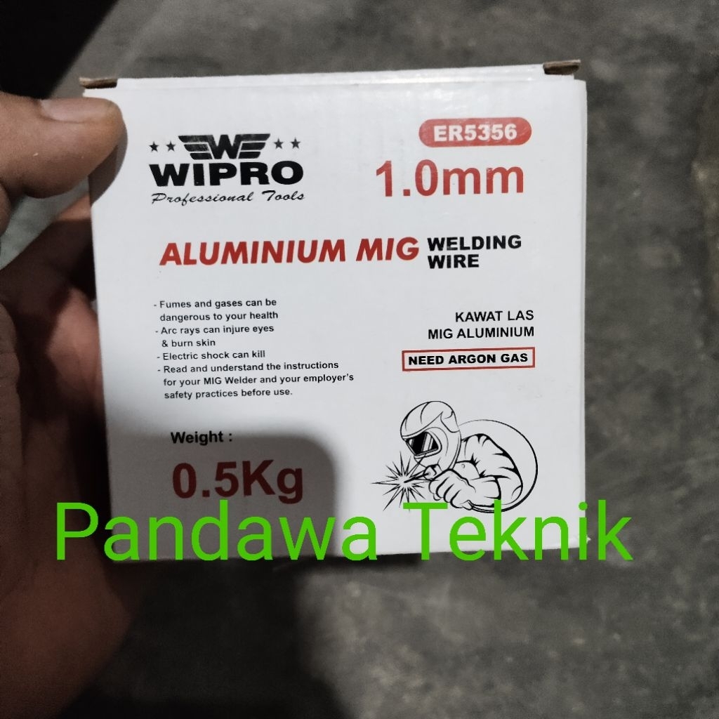 kawat las mig aluminium 1 mm ER5356 wipro