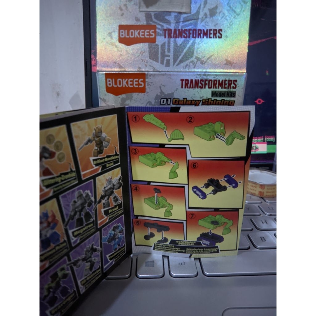 Blokees Transformers GDV01 fix Character. scavenger vehicle