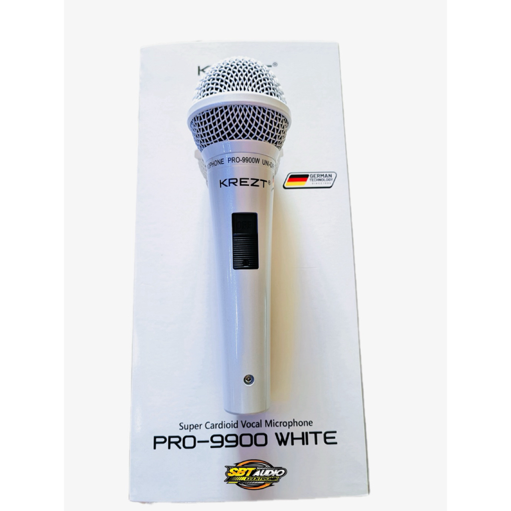 Microphon KREZT PRO9900 (saklar) Super Cardioid Vocal Microphon