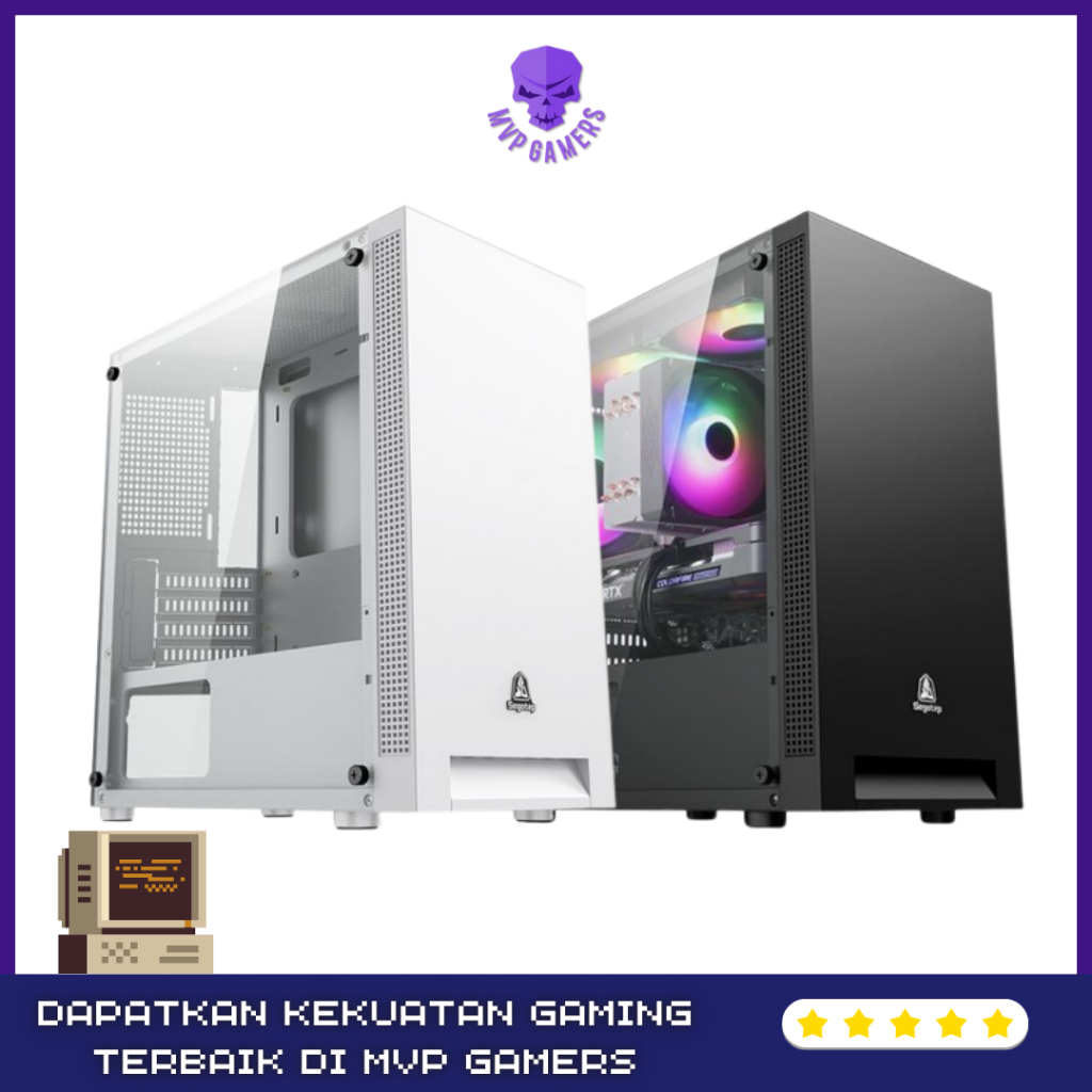 CASING SEGOTEP PRIME D M-ATX Budget PC Case Casing PC Komputer
