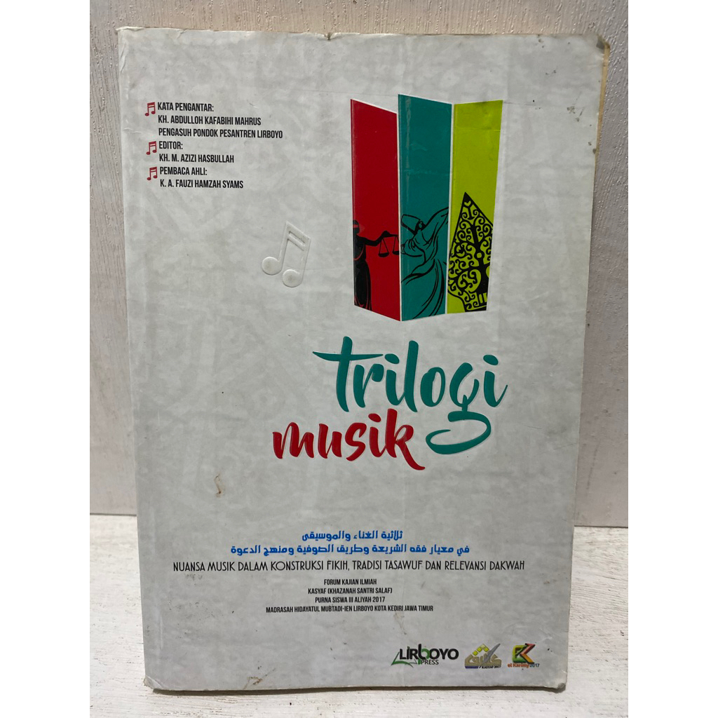 Buku Original TRILOGI MUSIK NUANSA MUSIK DALAM KONSTRUKSI FIKIH. TRADISI TASAWUF DAN RELEVANSI DAKWA