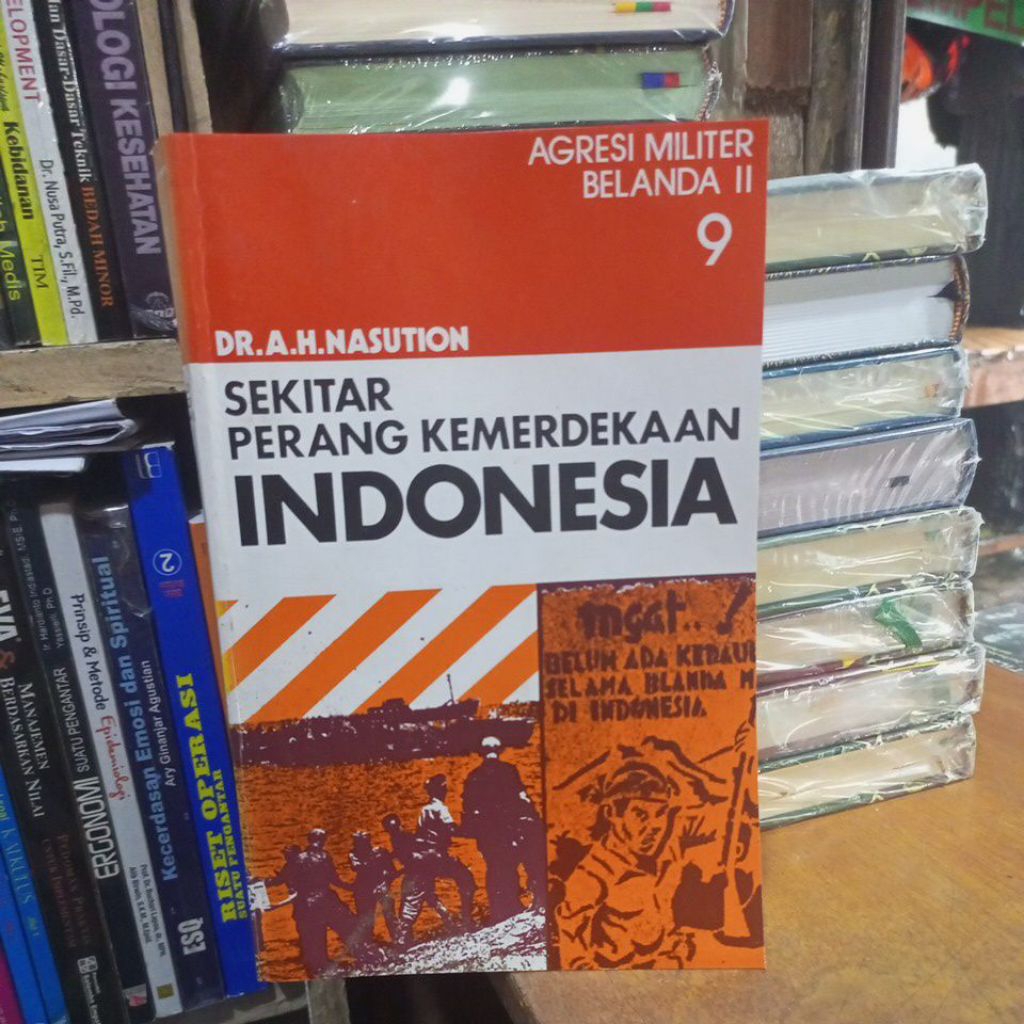 Buku SEKITAR PERANG KEMERDEKAAN INDONESIA AGRESI MILITER BELANDA II DR.A.H.NASUTION JILID 9