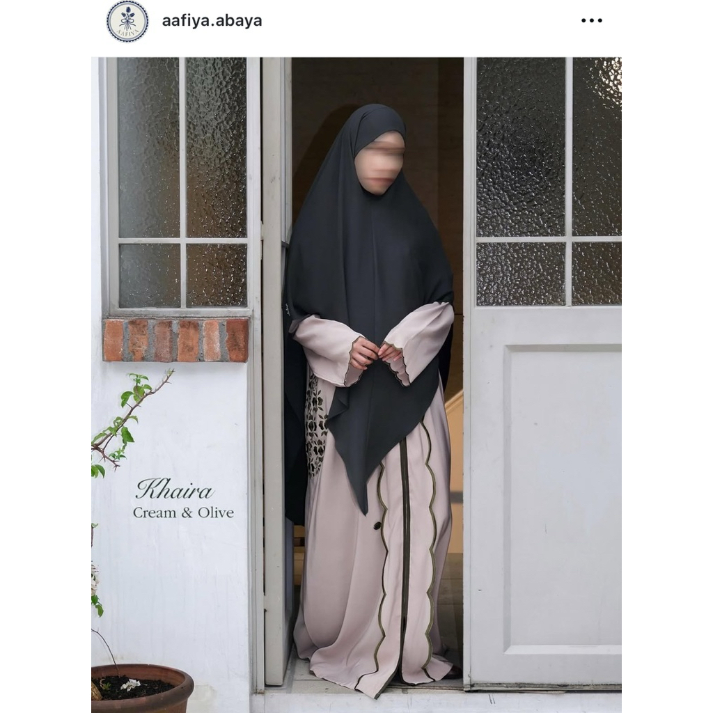 NWT Aafiya Khaira & Maryam Abaya S/M