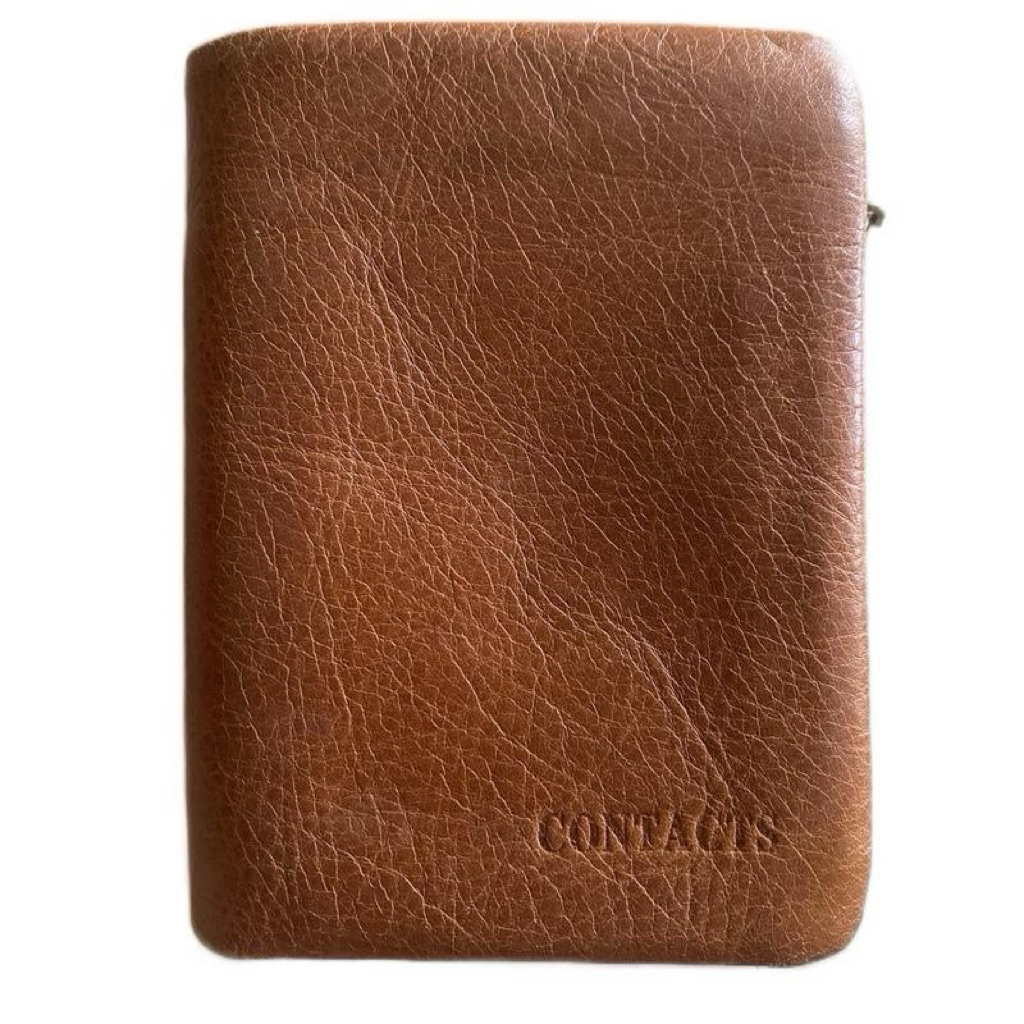 contacts dompet kulit sapi asli