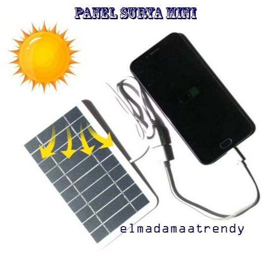 Mini Solar Panel - Edukasi Panel Surya 6v 1w Murah Berkualitas