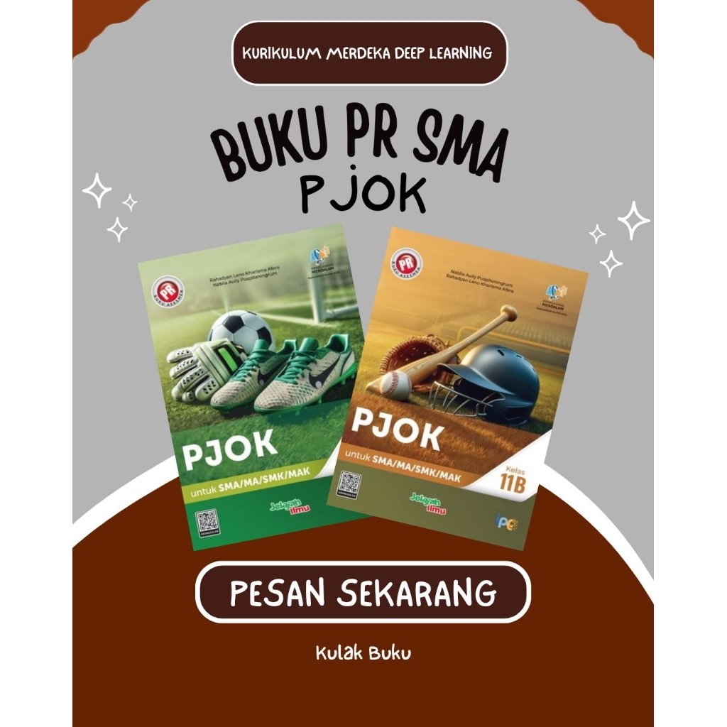 Buku PR Interaktif PJOK SMA Kelas 10 11 12 Kurikulum Merdeka Semester 1 & 2 Intan Pariwara Terbaru