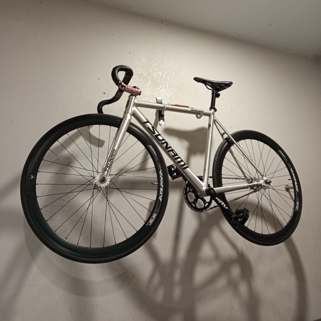 sepeda fixie tsunami snm100 fullbike original