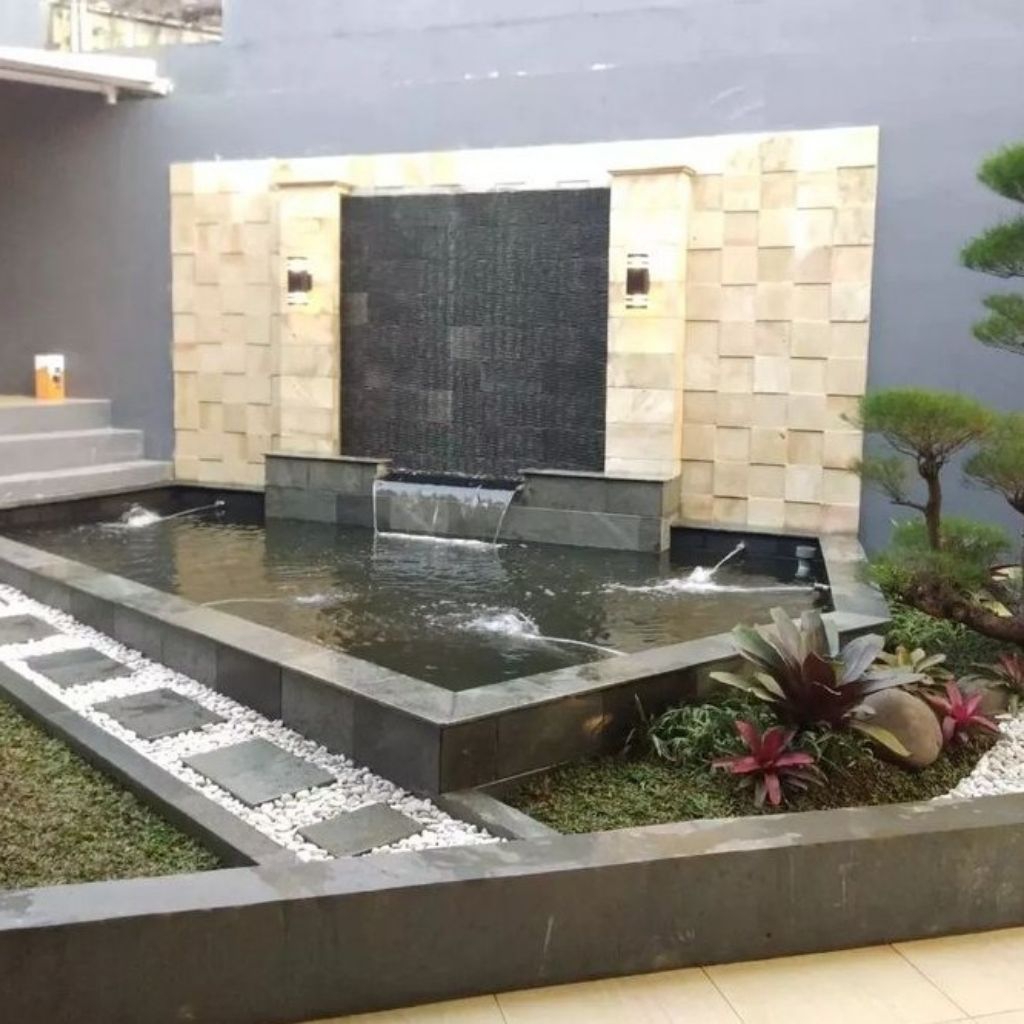 kolam koi minimalis