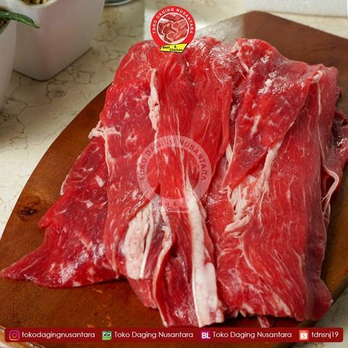 Daging Slice Teriyaki 500gr – Beef Slice untuk Teriyaki/Shabu/Yakiniku | Toko Daging Nusantara