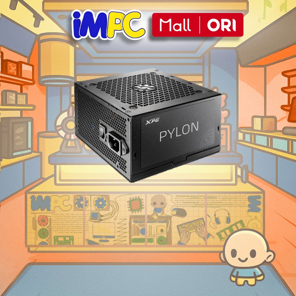 ADATA PYLON 550 - 550W 80+ BRONZE - PYLON550B-BKCEU