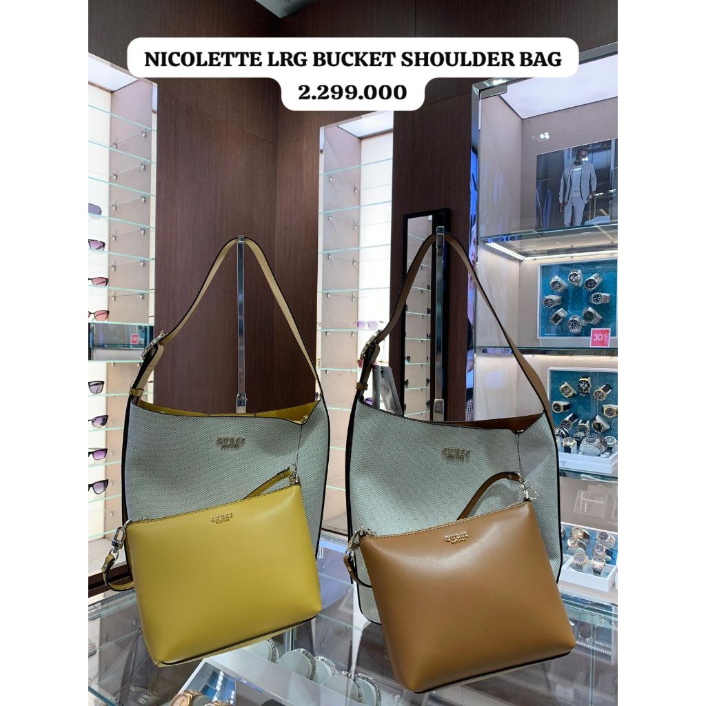 SALE Tas selempang Guess seri MARIEKE CAMERA SLING BAG original STORE