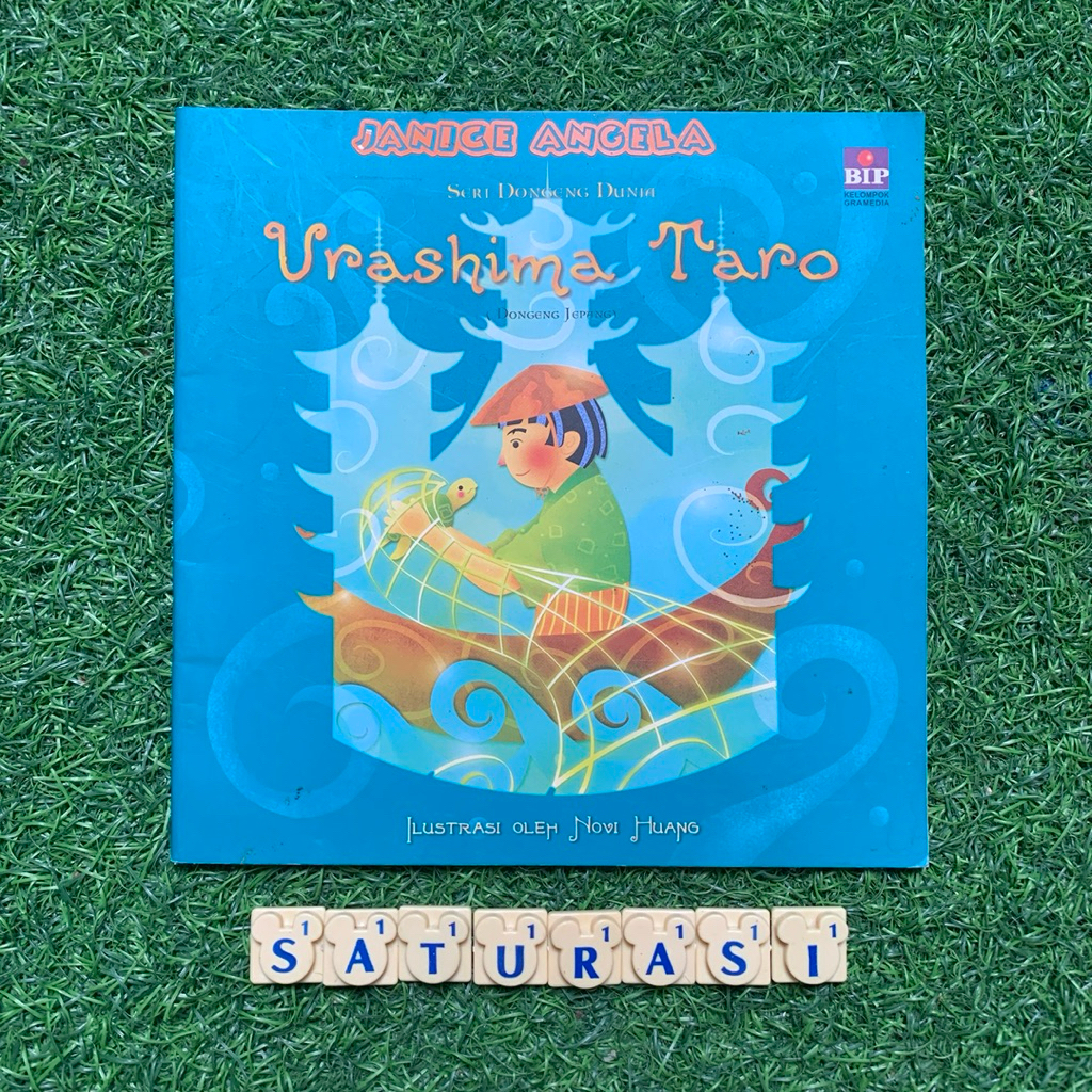 (Saturasi Preloved) Seri Dongeng Dunia - Jepang : Urashima Taro - Buku Cerita Anak