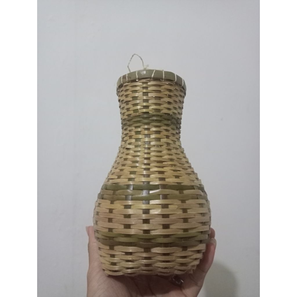 KORANG KEPIS DARI BAHAN ANYAMAN BAMBU COCOK UNTUK MICRO FISHING