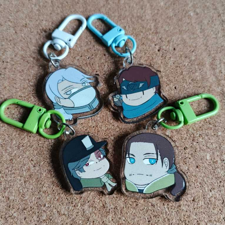 Keychain Acrylic/Akrilik Identity V Survivor/Hunter