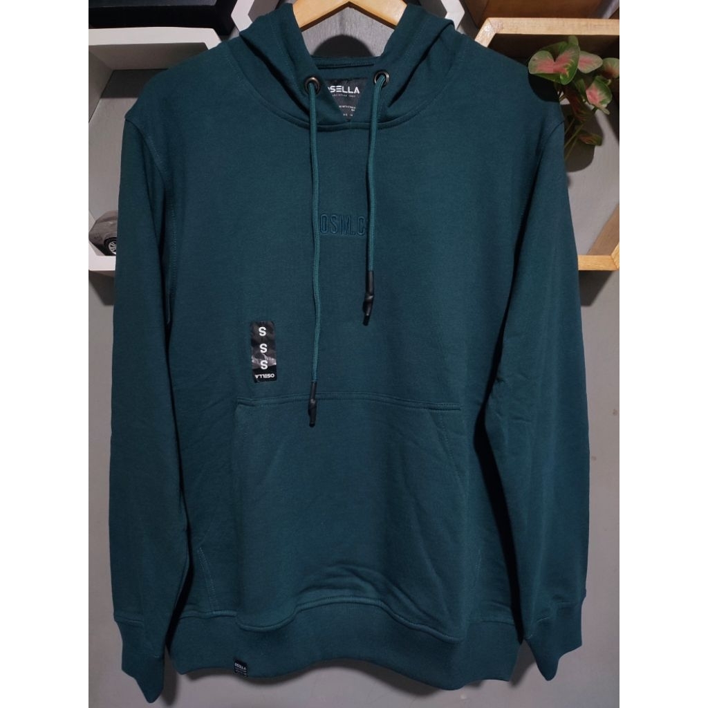 Osella Jaket Hoodie jumper Sweater tudung Original A