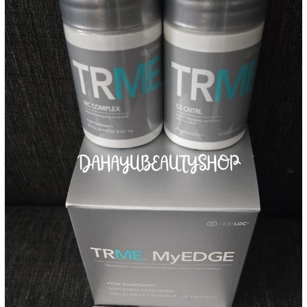 TRME DIET Sepaket Hemat Control Complex + MyEdge Program Diet TRME TR ME TWS V2 TR90 Diet Nu  Skin T