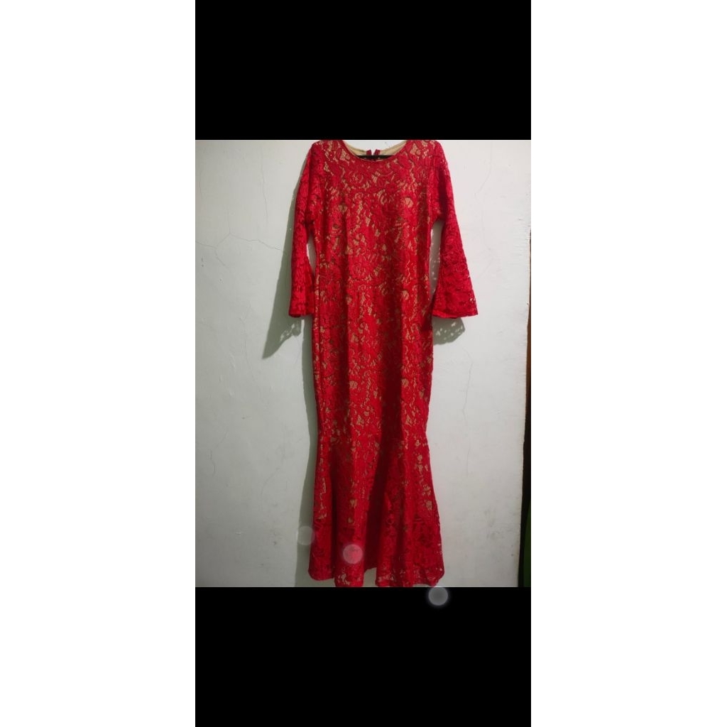 Gamis Brokat preloved