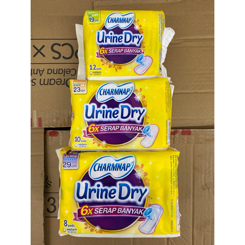 Charmnap urine dry