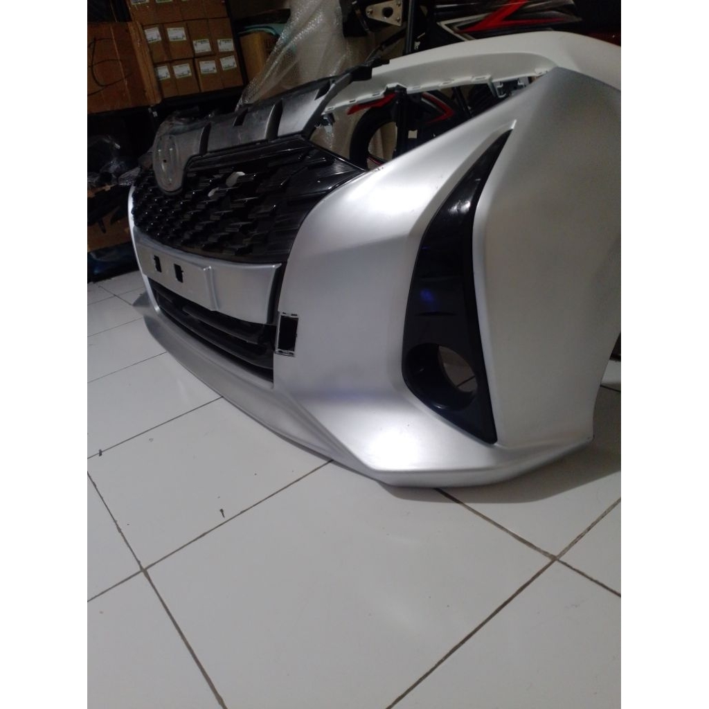 Bemper depan calya facelift komplit ori